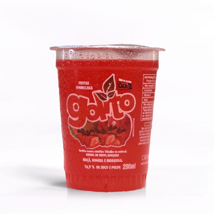 Golito Frutas Vermelhas Copo 200 ml